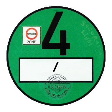 Grüne Plakette